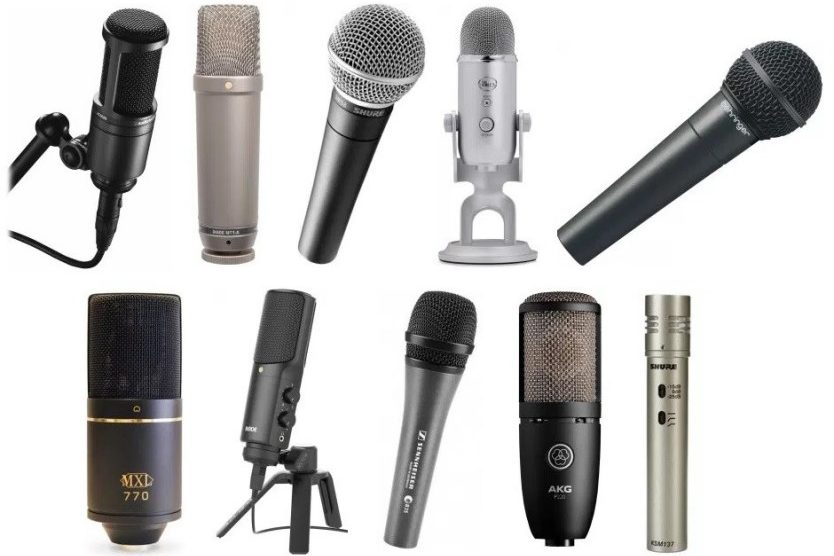 Thương hiệu micro phòng thu nổi tiếng